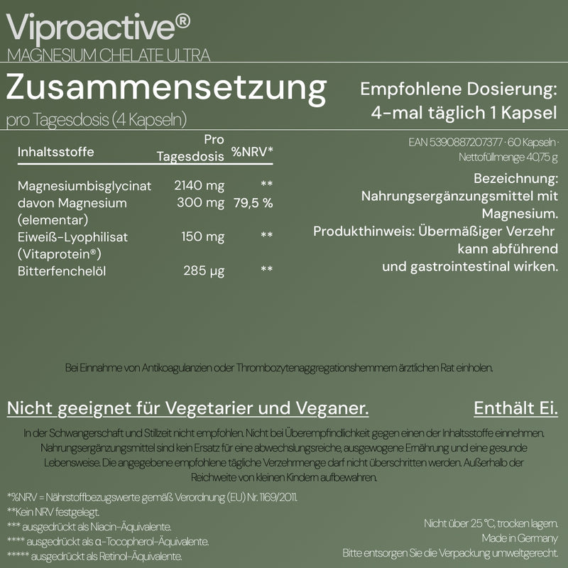 Viproactive® Magnesium Chelate Ultra – Ansicht 7